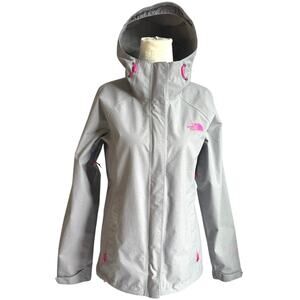 The NORTH FACE HYVENT 2.5L Hooded Zip Up Windbreaker Rain Jacket Size Small